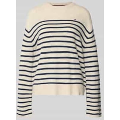 Regular fit gebreide pullover van pure wol