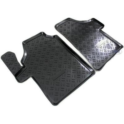 Tapis De Sol En Caoutchouc - J&J AUTOMOTIVE - Mercedes Vito Viano W639 - 3D - Antidérapant - Sur Mesure noir