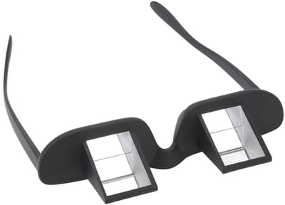 Dailygoods - Luie Bril met 90 Graden Prismabril voor Comfortabel TV Kijken en Lezen