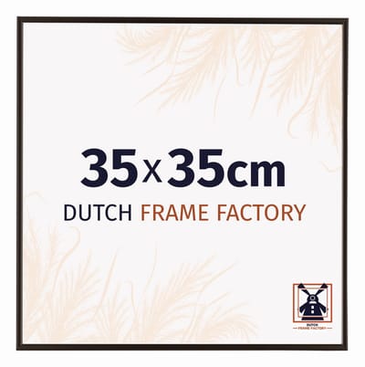Fotolijst 35x35 cm - Kunststof - Antraciet - Easy