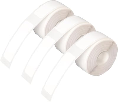 3 Rollen Thermisch Etikettenlint - Waterdicht Labelrol 12x40mm voor Labelprinters