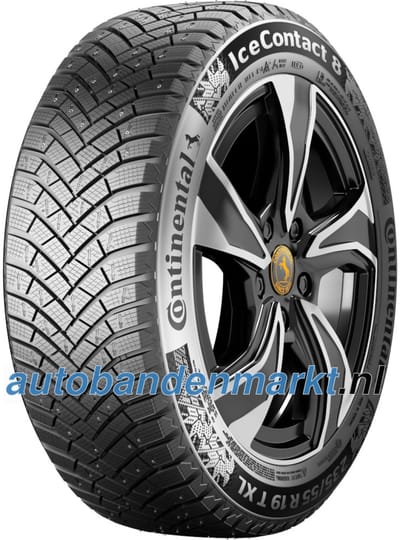 Continental IceContact 8 ( 205/65 R17 100T XL EVc, met spikes, met velgrandbescherming )