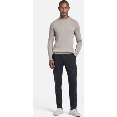 No Label Detroit Traveller Wool-stretch Navy Maat: 44 | Tailored Broeken Outlet | Heren | Blauw