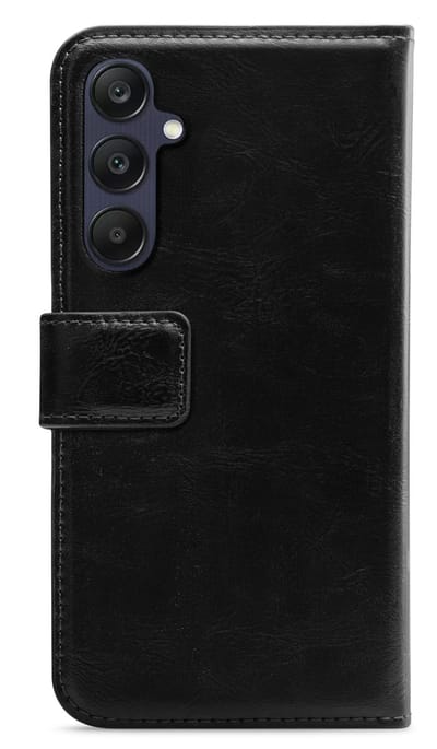 Mobilize Telefoonhoesje geschikt voor Samsung Galaxy A25 Hoesje | Mobilize Magnet Gelly Uitneembare 2in1 Bookcase Portemonnee | Pasjeshouder voor 3 Pasjes | Telefoonhoesje voor Pinpas / OV Kaart / Rijbewijs - Zwart