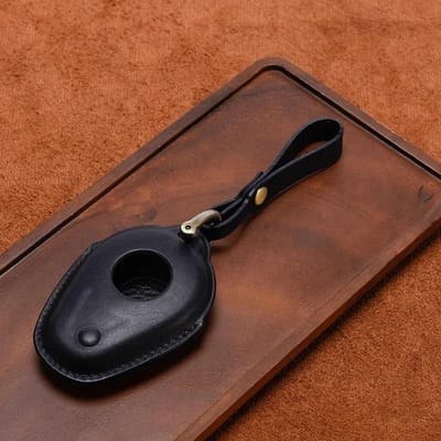 Pour Moto Harley Davidson Cuir Vintage Housse de Clé Street Glide Cvo Clé à Induction Décoration Modification Housse de Protection brown