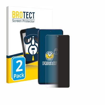 BROTECT - privacy screenprotector voor Motorola Moto G Stylus 5G (2025) - Folie Beschermfolie Blauwlichtfilter 2 Stuks