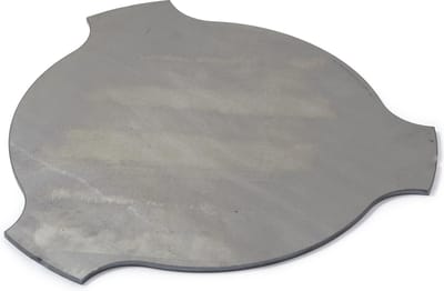 YAKINIKU Teppanyaki Bakplaat - MEDIUM - Ronde Shichirin - Diameter 29 cm - Extra Sterk RVS - Japanse Kooktechniek - Shichirin Accessoire