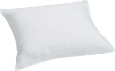 Yumeko kussensloop gewassen linnen wit 50x60 - Biologisch & ecologisch - 1 stuk