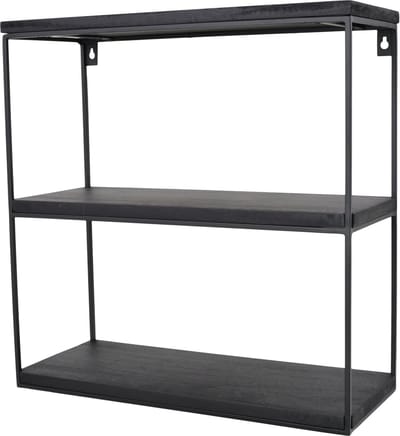 LOFT42 Wally Wandrek met Zwart Mangohout - Metaal - 45x45x18