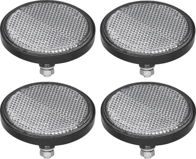 ProPlus Reflector - set 4x - wit - boutbevestiging - 60mm - M5 bout - rond