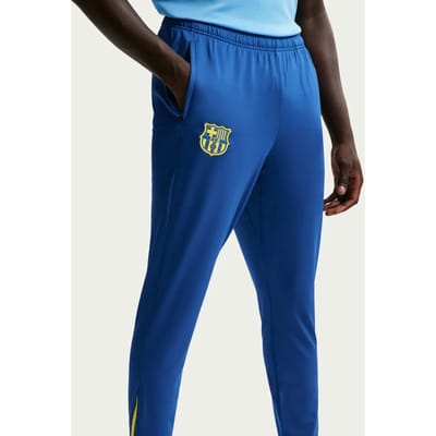 Nike FC Barcelona Strike Trainingsbroek 2025-2026 - Blauw/Geel - Maat S - Heren