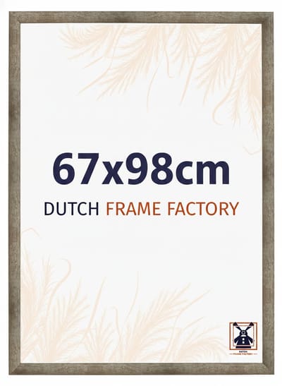 Fotolijst 67x98 cm - MDF - Metaal Vintage - Benno