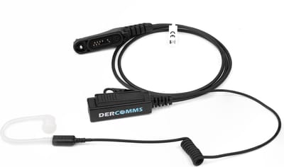 DerComms® Surveillance oortje voor Motorola MXP600 - R7 - R7a - ION