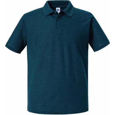Russell Heren Authentic Eco Poloshirt (Benzineblauw)