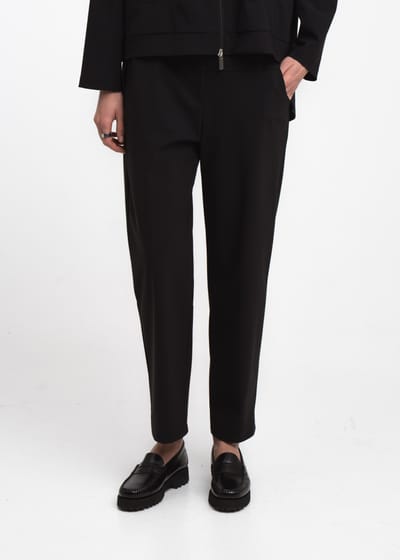 Jerry pants technical jersey | Black - Black / S