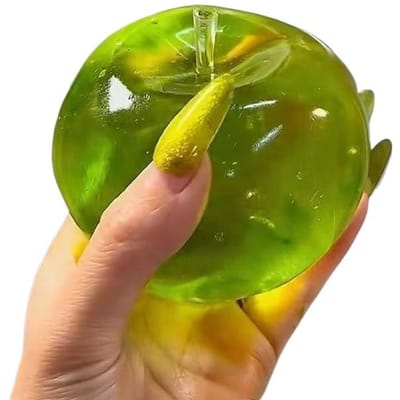 Groene Appels Kneed Speelgoed Verlicht Stress en Uit Boosheid Fidget Speelgoed Plasticiteit Kneed Speelgoed Om Stress te Verlichten voor Vrienden