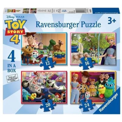 Ravensburger – Toy Story 5 – Kinderpuzzel – 4 in 1 Box (12/16/20/24 Stukjes)