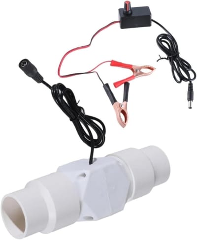 Buisventilator - Kanaalventilator - Lucht Afvoeren - Instelbare Snelheid - 25mm - Wit