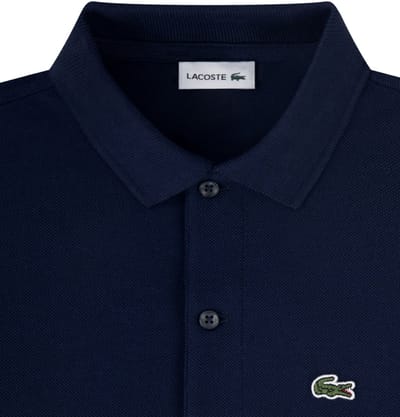 Polo Lacoste Kids Lcb Non Organic Petit Pique Marine-Maat 116