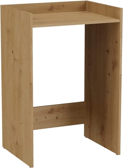 Stijlvolle Wasmachinekast voor Badkamer - 64 x 97,5 x 50 cm, Ruimtebesparend Meubel