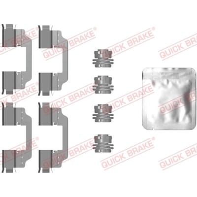 Toebehorenset, schijfremblok QUICK BRAKE 109-0101