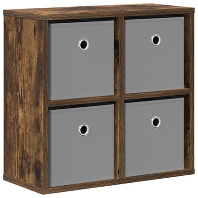 vidaXL - Dressoir - Rook - Eiken - 49,5 - x - 22 - x - 47 - cm