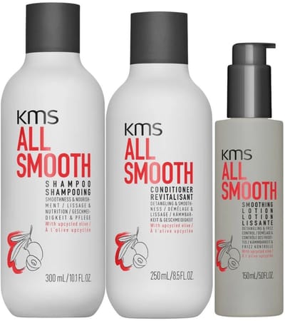 KMS Hair - All Smooth Frizz Control Set - 300ml+250ml+150ml