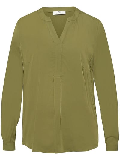 Blouse Van Peter Hahn groen