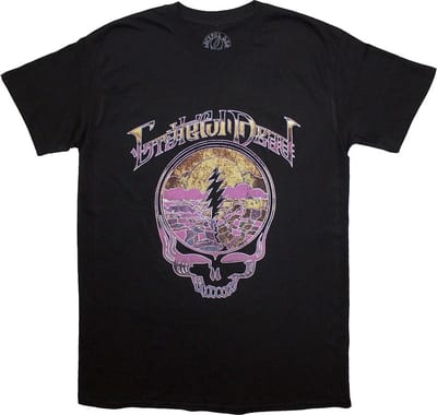 Grateful Dead - Mosaic Heren Tshirt - S - Zwart