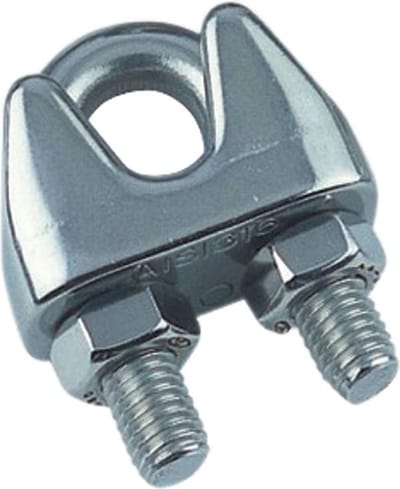 Draadklem 6 mm RVS-316