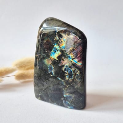 Premium Rainbow Labradorite Freeform 500g – High Flash Madagascar Labradoriet – One of a Kind Crystal