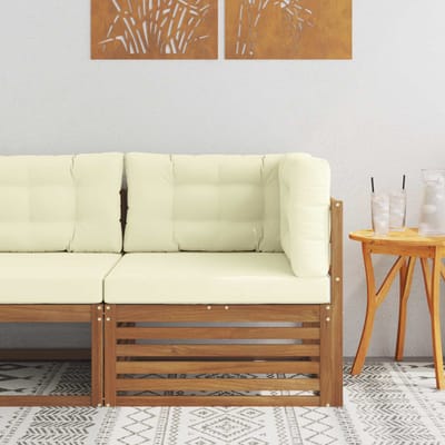 vidaXL - Outdoor - Hoekbank - Massief - Acacia - Hout - Naturel