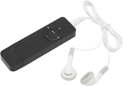 Draagbare MP3 Speler - Muziekspeler Audio - Muziek Luisteren - Verliesvrije Geluidskwaliteit - 64GB Uitbreidbaar - Zwart