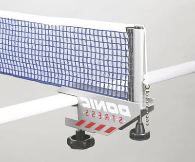 Tafeltennis Netgarnituur - Netten set - Tafeltennis Spelen - Stabiele Staalplaat Constructie - One Size - Zwart-Blauw