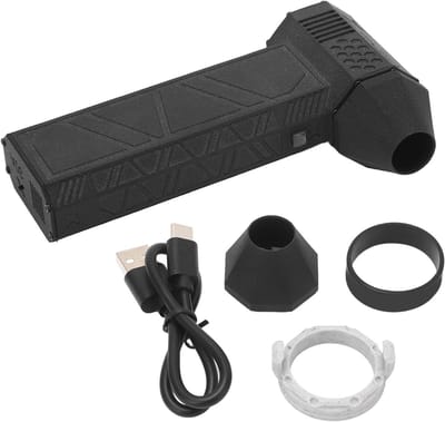 Super Jet Ventilator - Krachtige Blazer - Snel Drogen - Hoge Snelheid - 120.000 RPM - Zwart