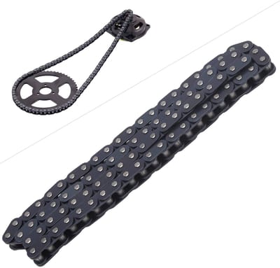 Dailygoods- T8F-ketting slijtvast - Kettingvervanging - Mini Crossmotor - Quad ATV - 47cc/49cc - Pocket Bikes - Motorfiets Ketting