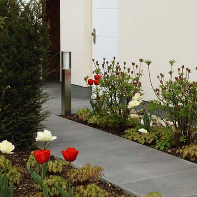 Albert Leuchten Roestvrijstalen tuinpadverlichting Tunuk