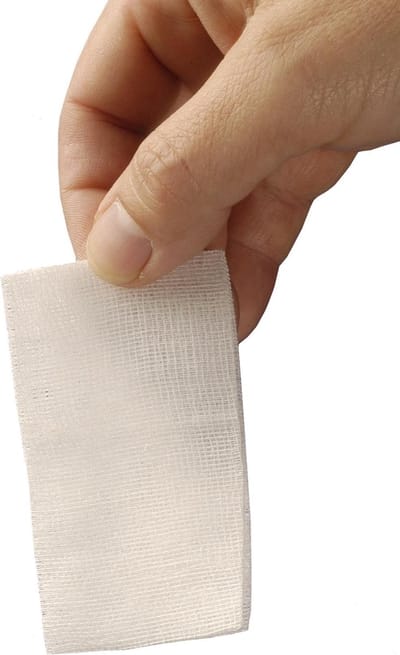HEKA pres hydrofiel gaaskompres 5 x 5 cm steriel - 12 lagen (10 stuks)