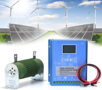 Hybride Laadregelaar voor Wind en Zonne-Energie 5000W-12000W 12V/24V/48V
