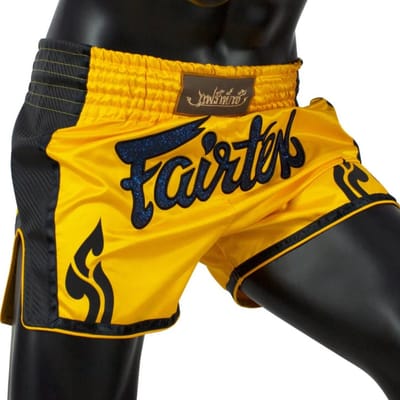 Fairtex Kickboks Muay Thai Shorts Satoru Geel - S