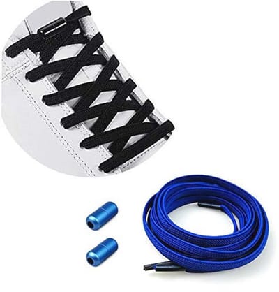 Elastische Schoenveters met Metalen Gespen - Snelsluitsysteem voor Schoenen van Kinderen en Volwassenen