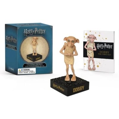 Harry Potter Talking Dobby And Collectible Book [with Battery] - Rp Minis - Running Press