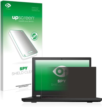 upscreen - privacy screenprotector voor Lenovo ThinkPad P15 - Folie Beschermfolie Blauwlichtfilter