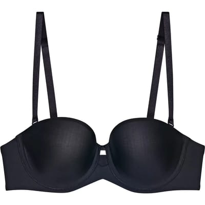 Triumph Beugel BH Strapless - Balconette bh - Pure Micro WDP - Bh met afneembare bandjes - Naadloze cups - 70A - Zwart