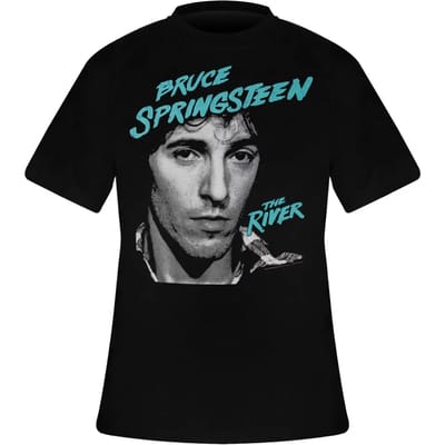 Bruce Springsteen - River 2016 Heren T-shirt - S - Zwart