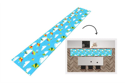 Keukenloper - Loper keuken - Vlieger - Zomer - Patroon - 300x50 cm - Keukenloper vinyl