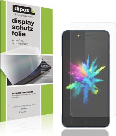 dipos – 4x Matte Beschermfolie geschikt voor Tecno Pouvoir 1 | Krasbestendige & antireflecterende Screenprotector Ultra-Thin