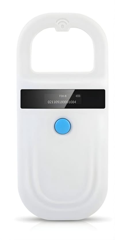 DnA® Chipreader - Chipreader Kat - Chiplezer Huisdier - Chipreader Huisdier - Wit - 1cm x 1cm x 1cm