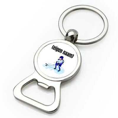 Akyol - ijshockey met eigen naam flesopener - Ijshockey - atleten - iemand die houdt van ijshockey - verjaardag - cadeau - kado - 9 bij 3 cm