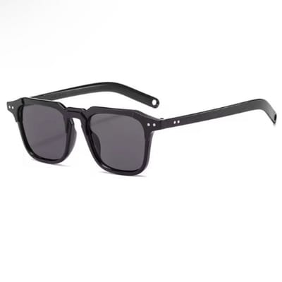 Caimco Captar Zonnebril - Zwart - Zonnebril - Zonnebrillen - Sunglasses - Festival Zonnebril - Rave Bril - Techno - Zwart Montuur - Donkere Glazen - Zonnebril Heren - Zonnebril unisex